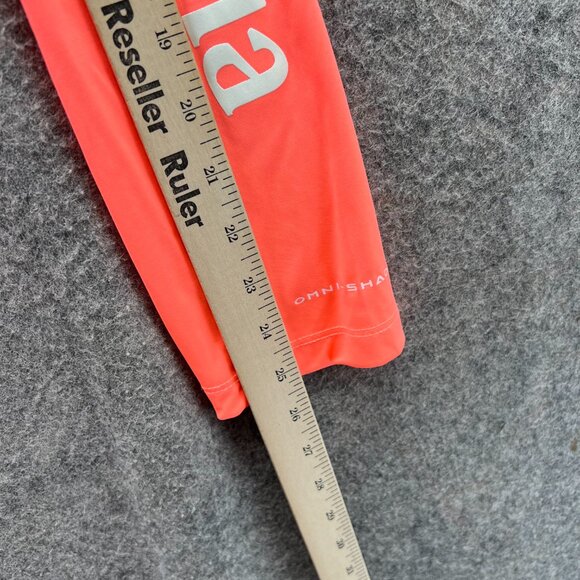 Columbia Shirt Women Large Orange Crewneck Long Sleeve Rapid Creek Sportswear - Picture 3 of 12